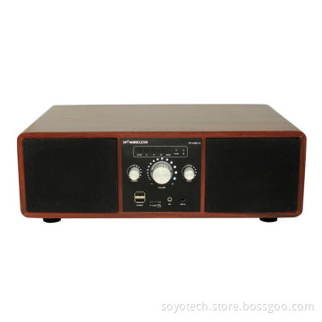 Integrated 2.1 CH Bluetooth Speaker (Support FM Radio, SD Card, TF Card, USB Charging)